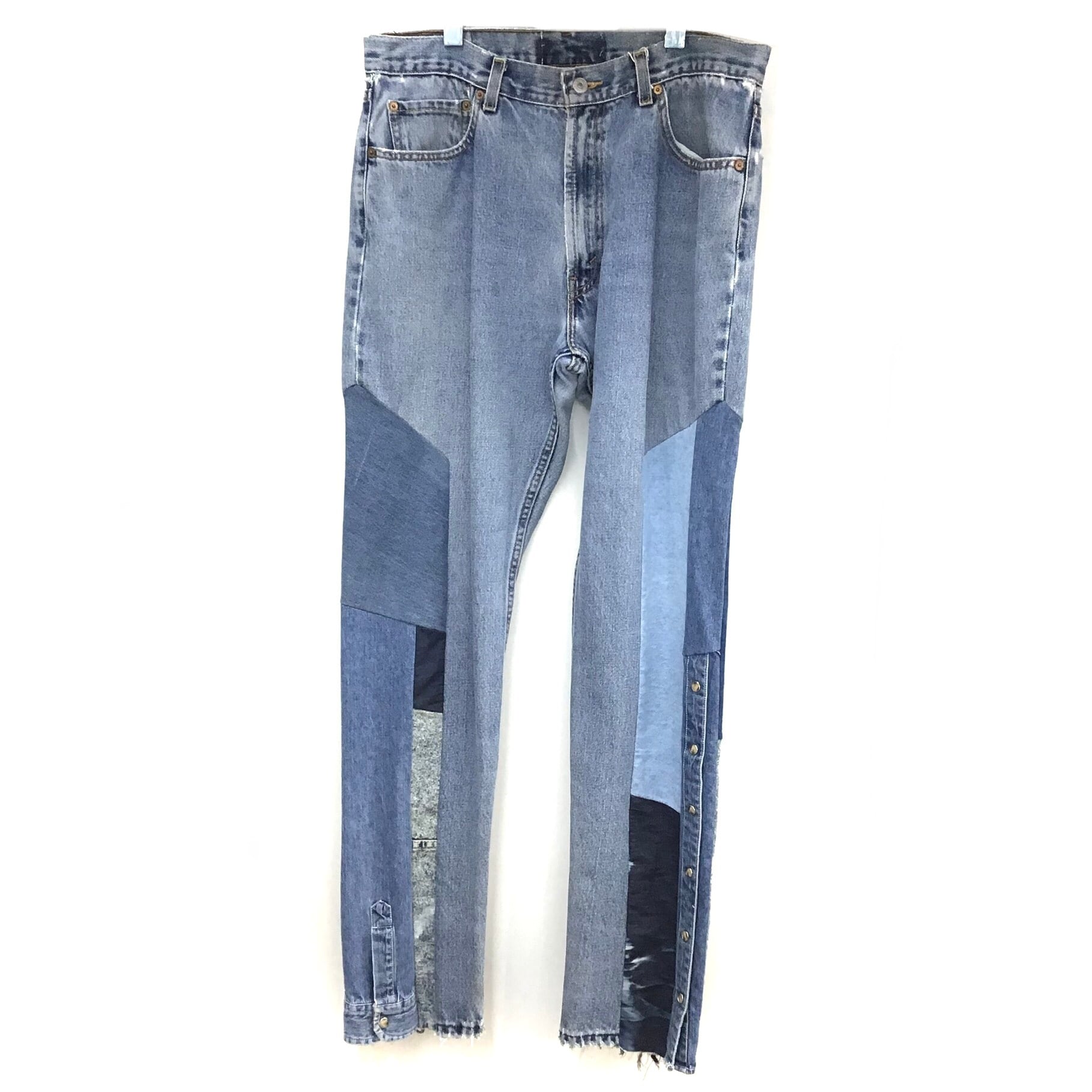 再構築 デニムリメイクパンツ REMAKE DENIM PANTS 【denimPT18】 | 【COTEMER コートメール】official  web shop powered by BASE