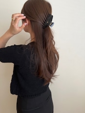 レトロニュアンスヘアクリップ