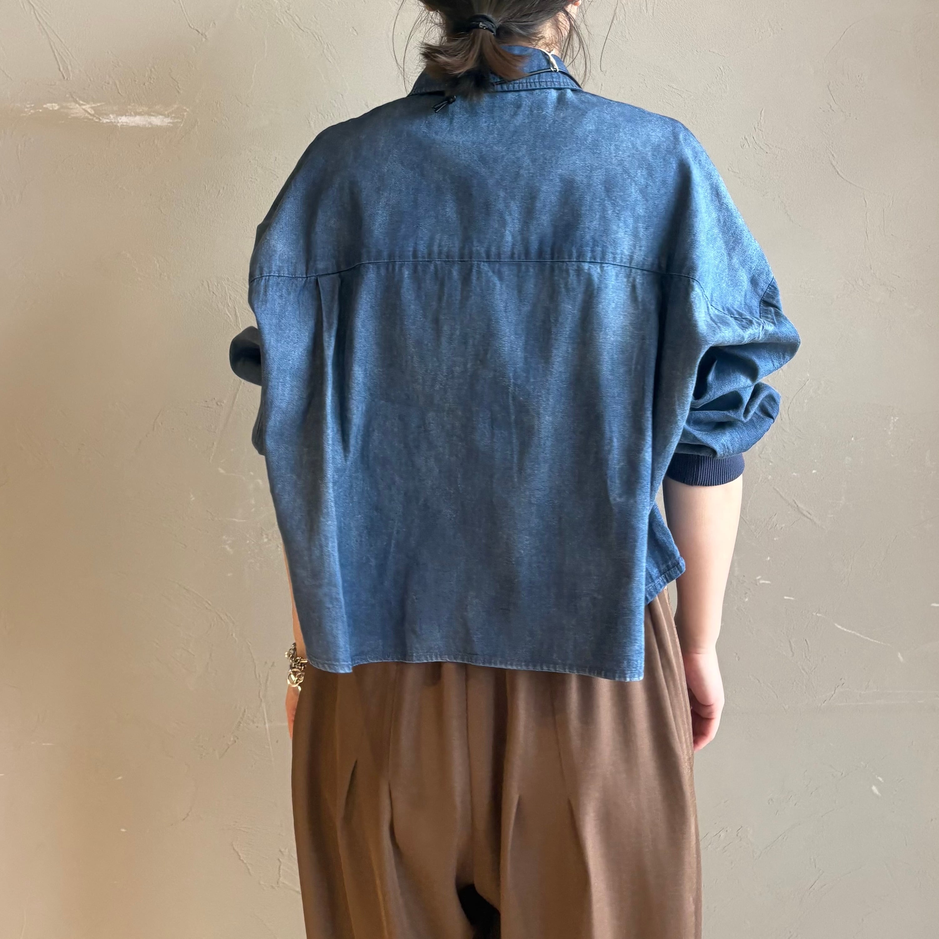 2wayレイヤードデニムシャツ | valance 福井｜レディース セレクト