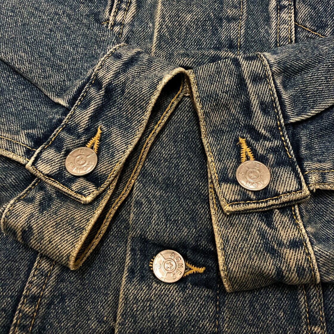 90〜00s agnes.b/Denim Jacket/France製/2/デニムジャケット/Gジャン 