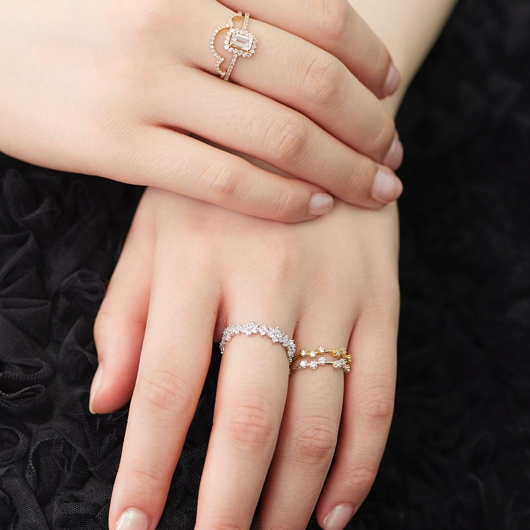 Daisy flake ring | LATUA STELLA