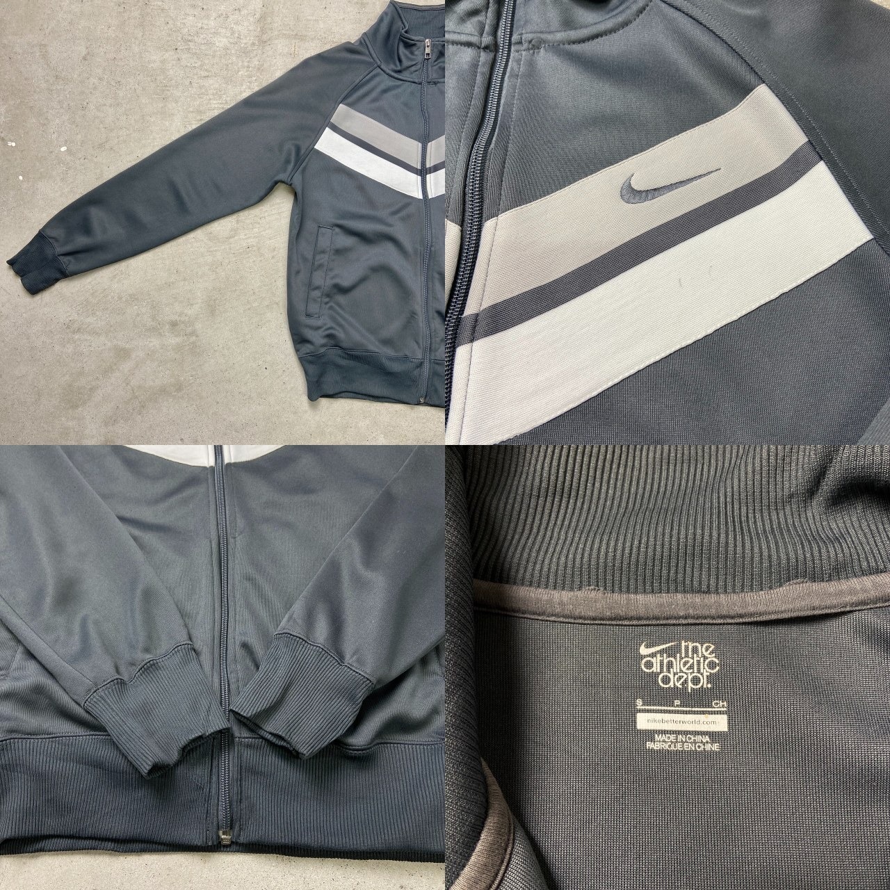 00s nike】トラックジャケット ジャージ 好配色 古着 00年代 NIKE 