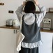 フロントクロス ニットベスト ・12538