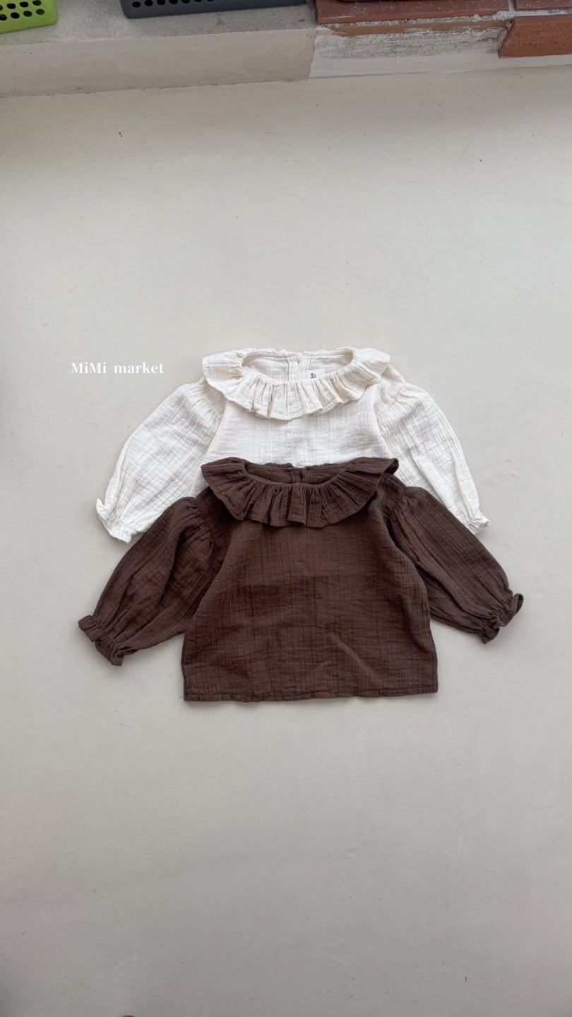 【即納】フリルブラウス / mimimarket