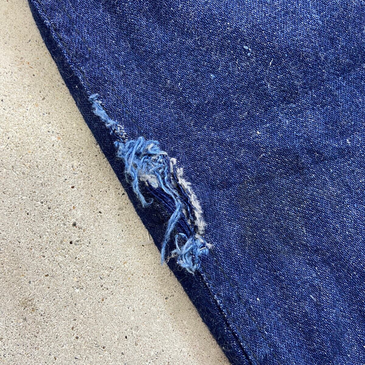 50~60年代 STOCKTON OF DALLAS デニムランチパンツ メンズW36相当 古着