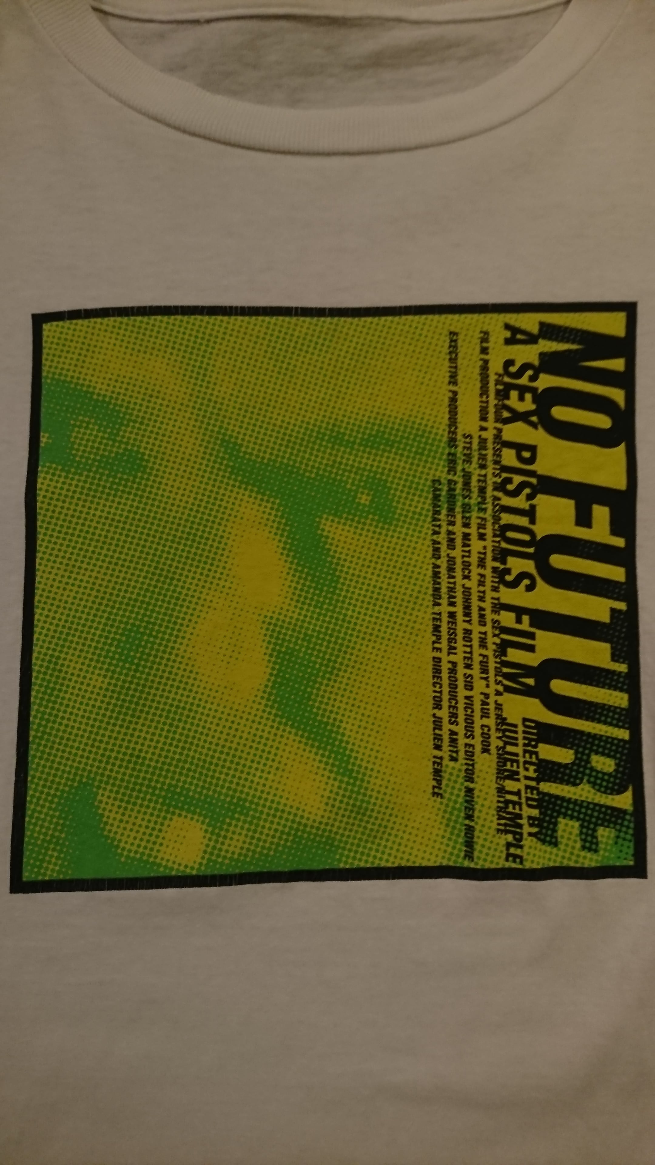 NO FUTURE A SEX PISTOLS FILM TEE | BOW & ARROW WEB STORE