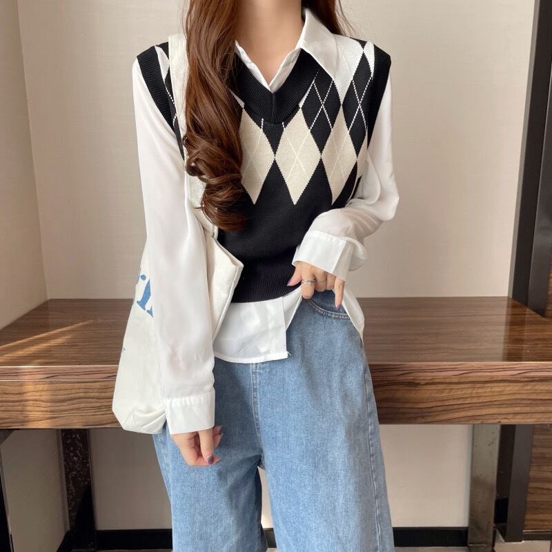 ニットオータムセーター 秋物 1号婦人95215369704