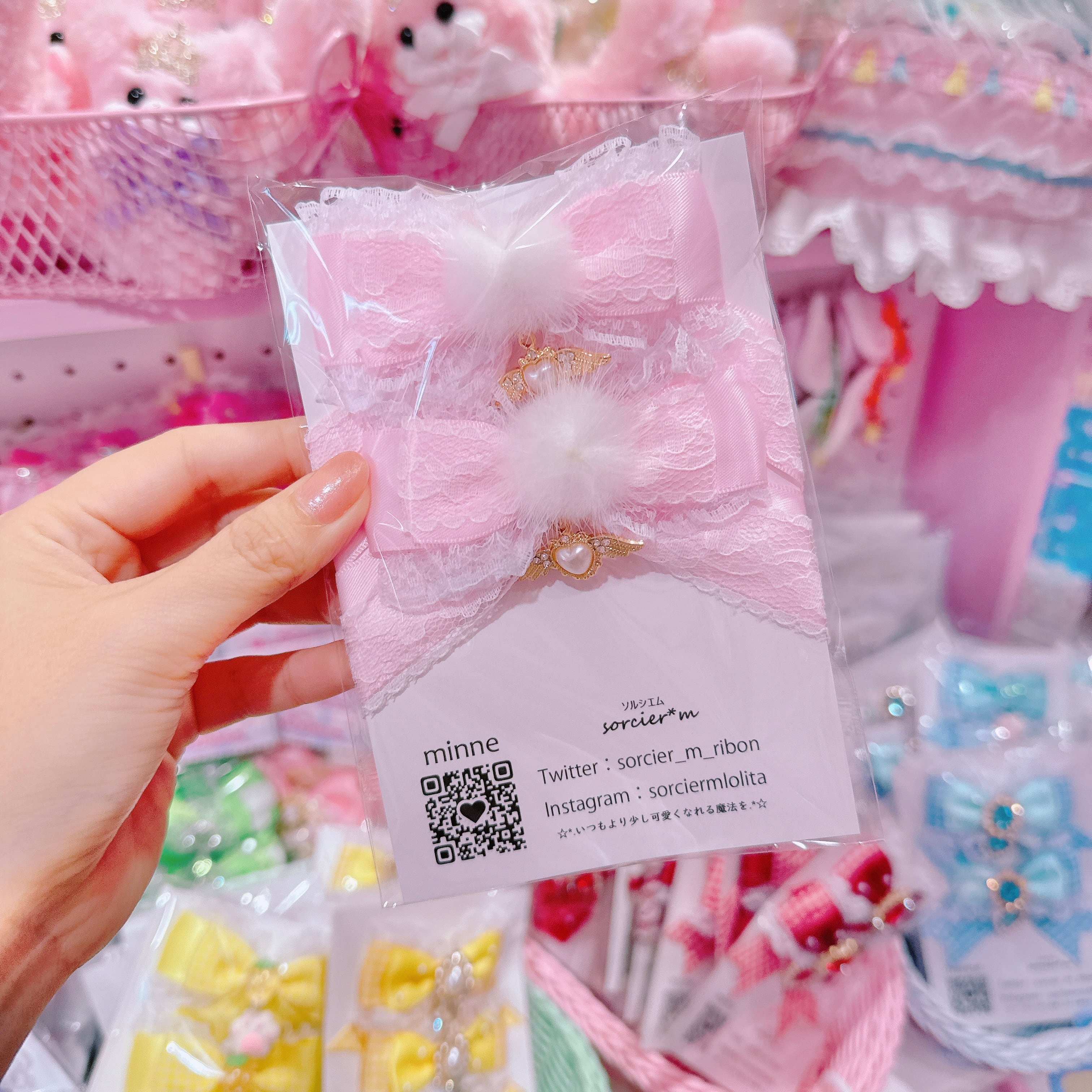 【E10】6-30ツインヘアクリップ