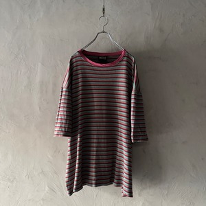 -Tuff Stuff- 90's wide silhouette border T-shirt