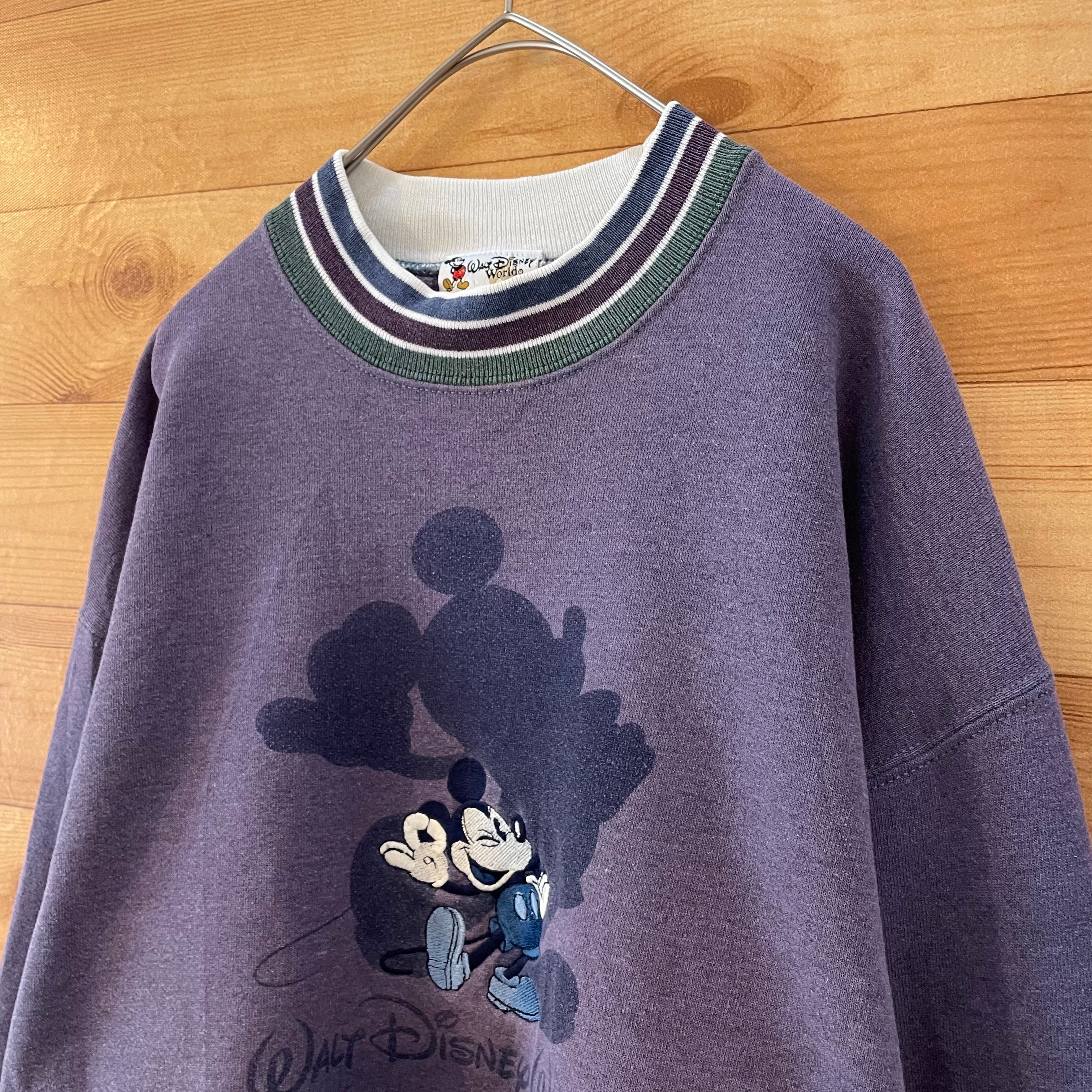 ヴィンテージ古着】90´s MINNIE / ミニー 刺繍 ラグラン スウェット-