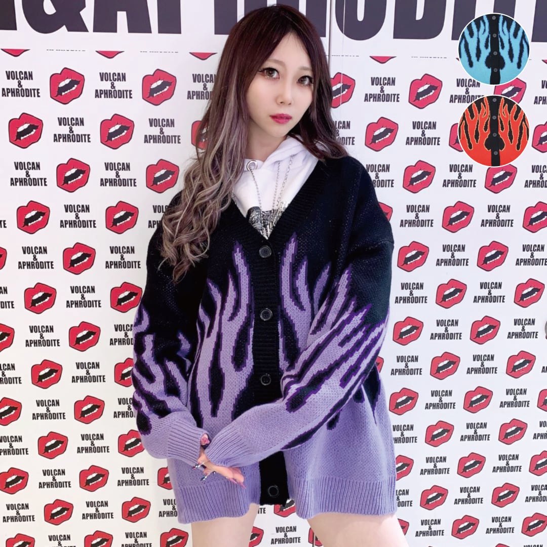 未使用級　マレーラ　ロングカーディガン　テディベア　ストライプ　パープル 未使用級 マレーラ ロングカーディガン テディベア ストライプ