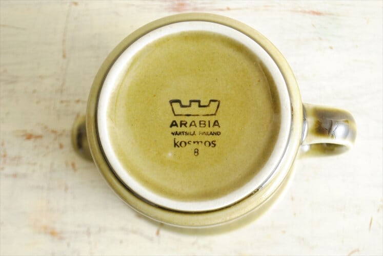 食器棚整理】ARABIA KOSMOS ティーポット・クリーマー・プレート