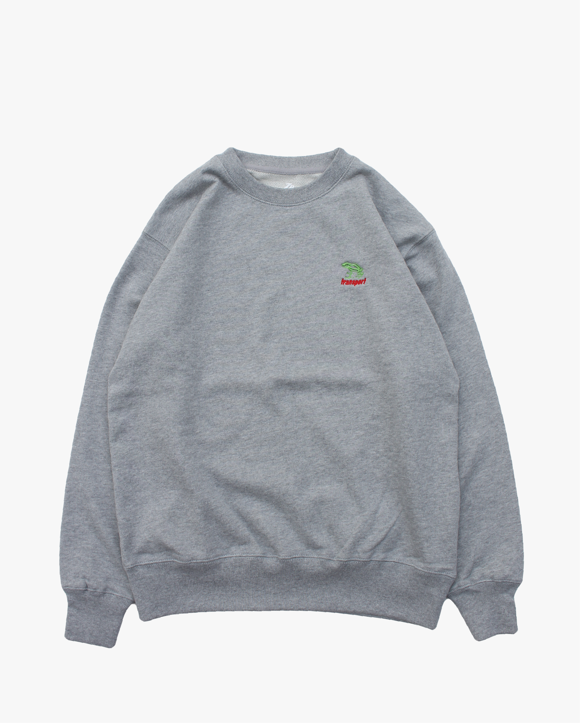 07】【XL】【美品】TRANSPORT FROG SWEAT トランスポート フロッグ 