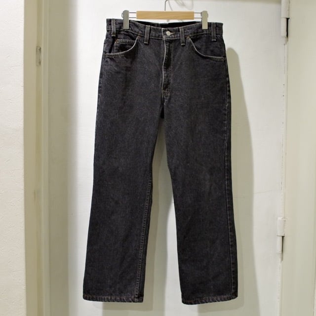 状態優良90s Levi's 517 希少　先染め　ブラック　1ウォッシュ　usa製