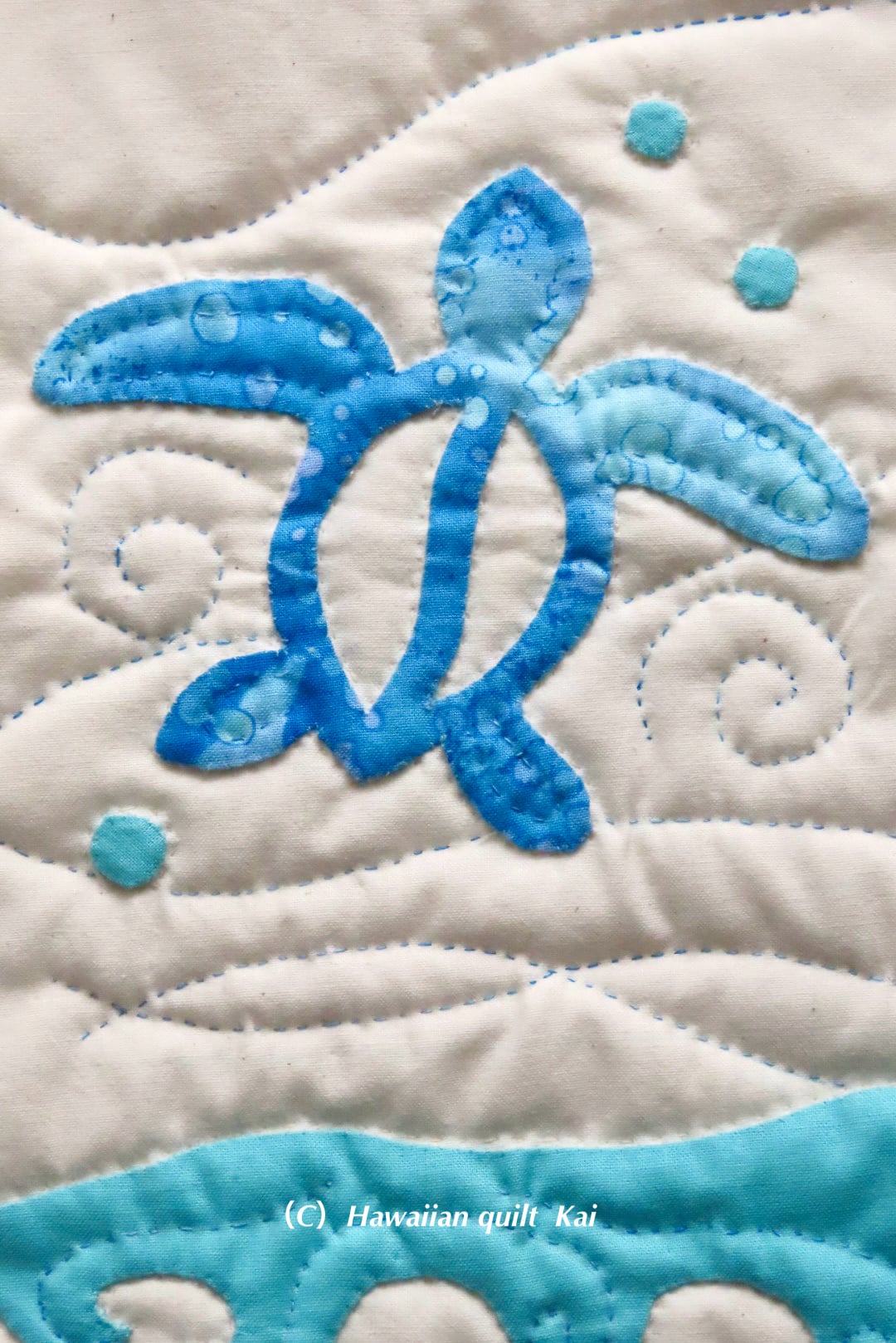 ホヌのポーチキット | Hawaiian quilt Kai