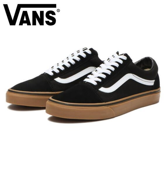 VANS ヴァンズ オールドスクール メンズ スニーカー OLD SKOOL (GUMSOLE) BLACK/MEDIUM GUM VN0001R1GI6
