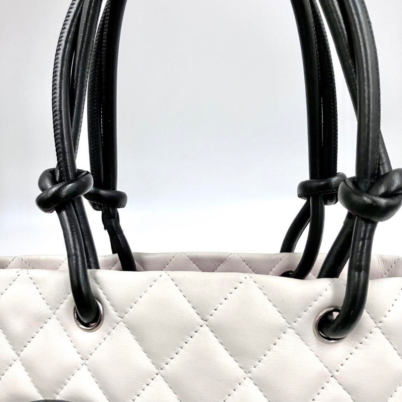 鑑定済み✨シャネル 2067 カンボンライン トート ハンドバッグ 備品  