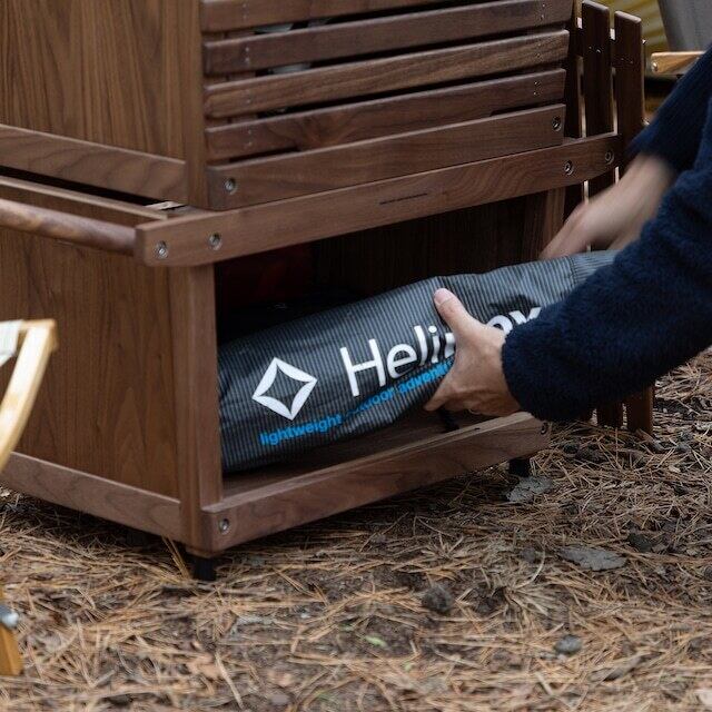 IKIKI シェルフコンテナM ウォルナット ※天板別売 | sotosotodays