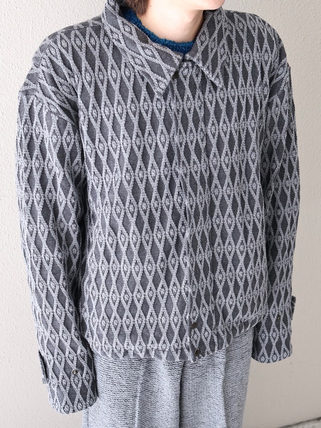 【ISA BOULDER】DIAMOND JACKET/ash