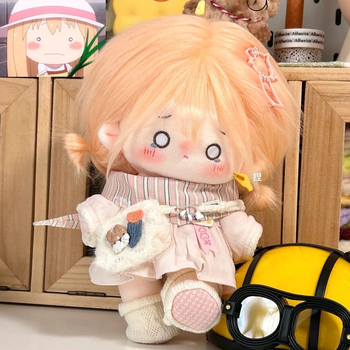 20cm 着せ替えぬいぐるみ 無属性 女の子 着せ替え人形 綿人形 コットン 