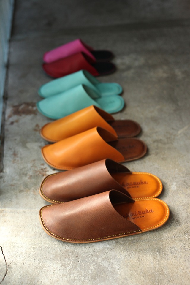 イタリアンレザー オーダーメイドスリッパ（7色） | ichirizuka shoes 