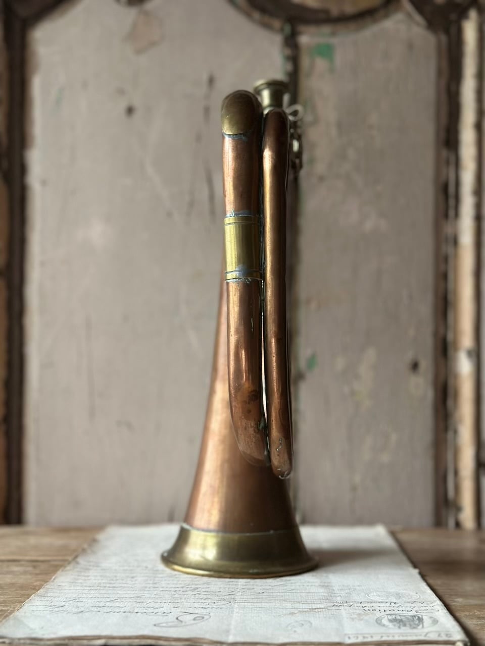 イギリス軍 ビューグル 信号用ラッパ | Brocante de La Cocotte