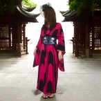 彼岸花コルセット(モノクロ）