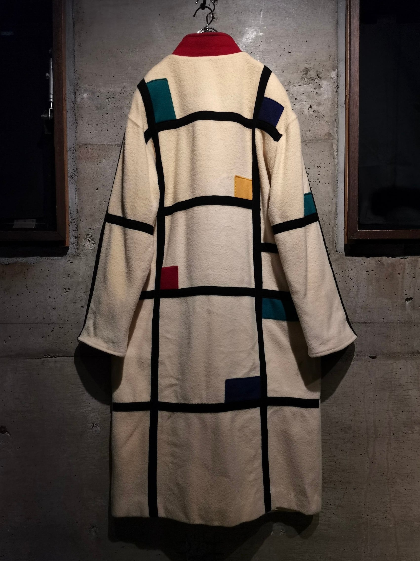 Mondrian Look Vintage ジップアップレザージャケット 【公式通販】