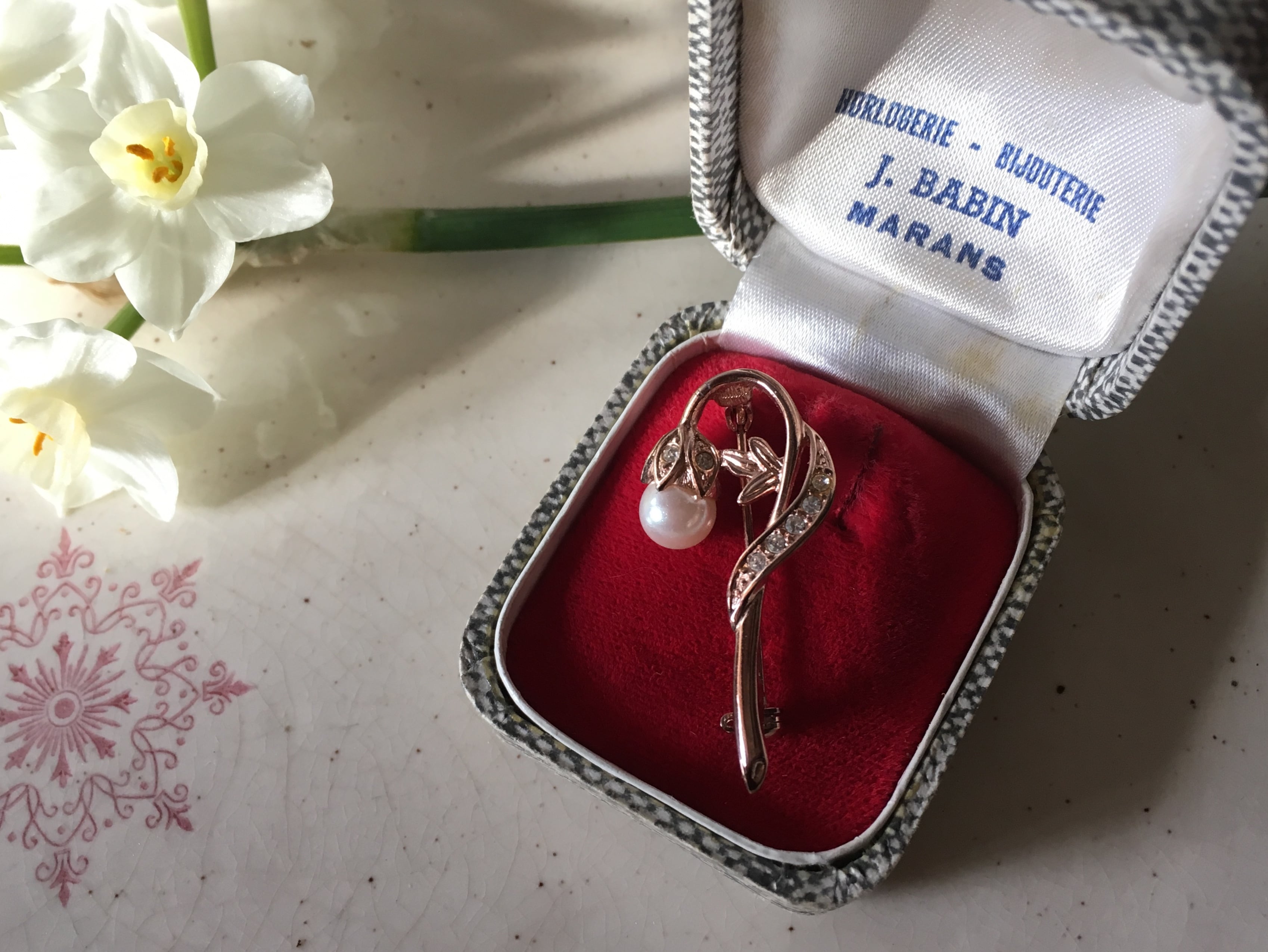 スズラン すずらん ブローチ フランス アンティーク | フランス