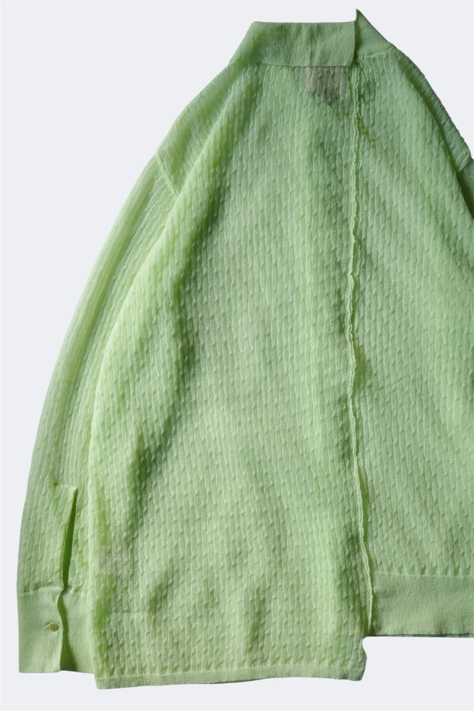 kota gushiken 21aw カーディガン グリーン Kota Gushiken 【Shir-digan -Lime-】 | PAY ID