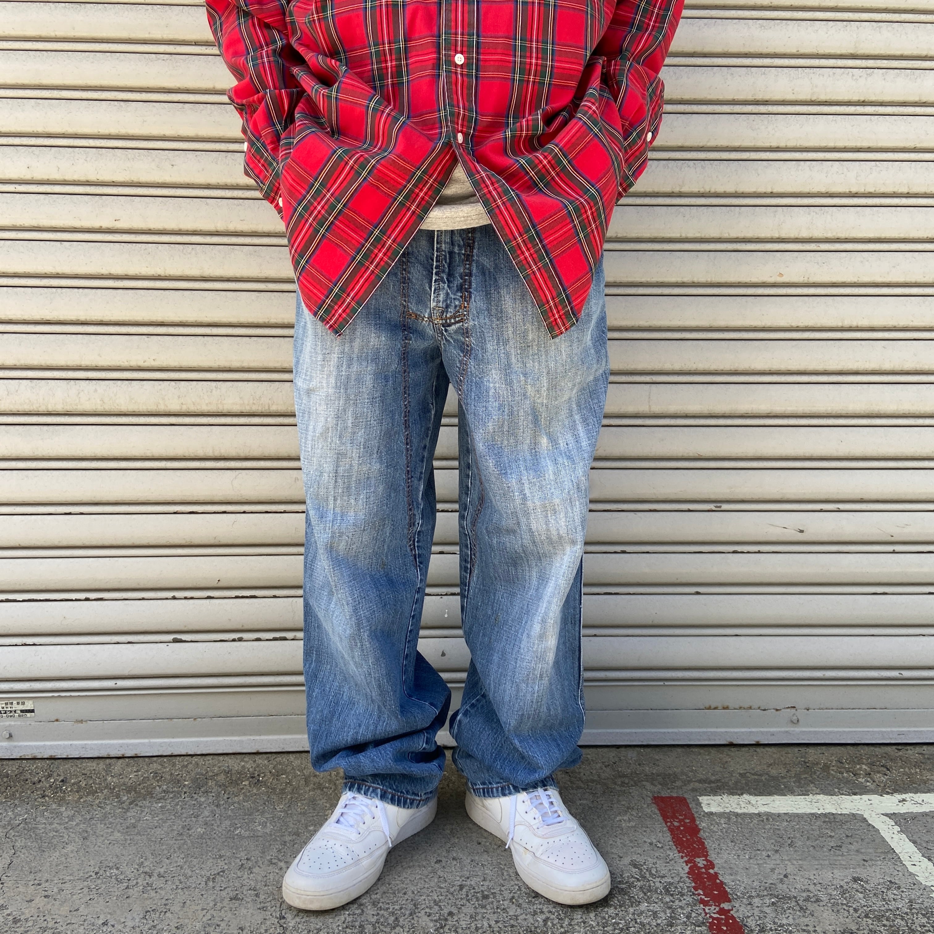 送料無料』マリテフランソワジルボー デニムワイドテーパードパンツ 中  