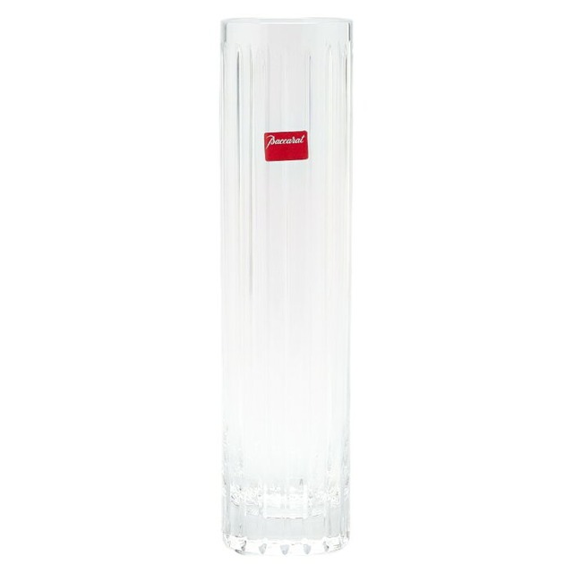 バカラ ハーモニー 花瓶 フラワーベース クリア ガラス レディース Baccarat 【中古】
