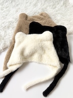 【即納】もちもち猫耳ニット帽 [ 猫耳 ねこ耳 かわいい JKコーデ コギャルコーデ 防寒アイテム]