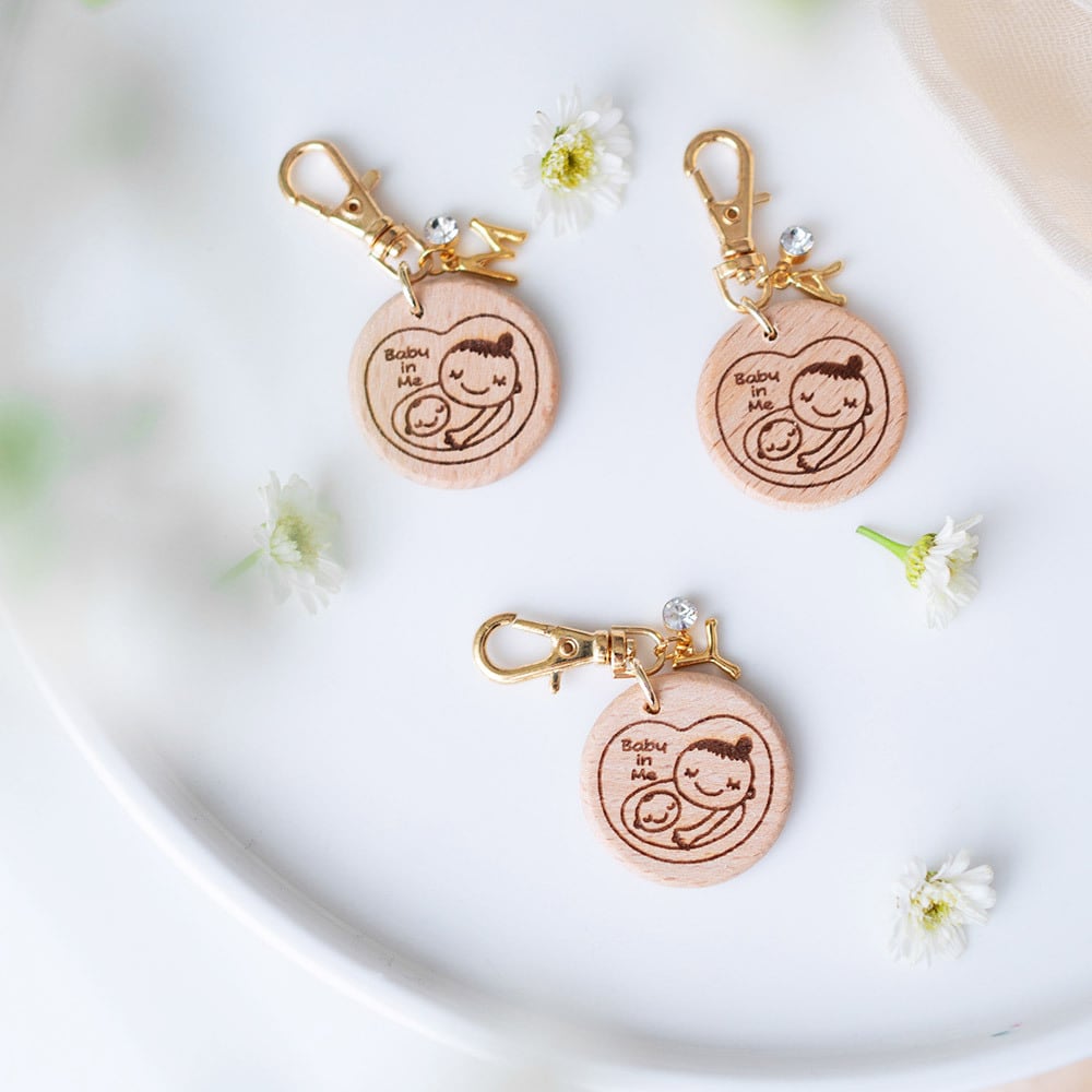 ミニサイズ：2.5cm】マタニティマーク｜イニシャルチャーム | meets