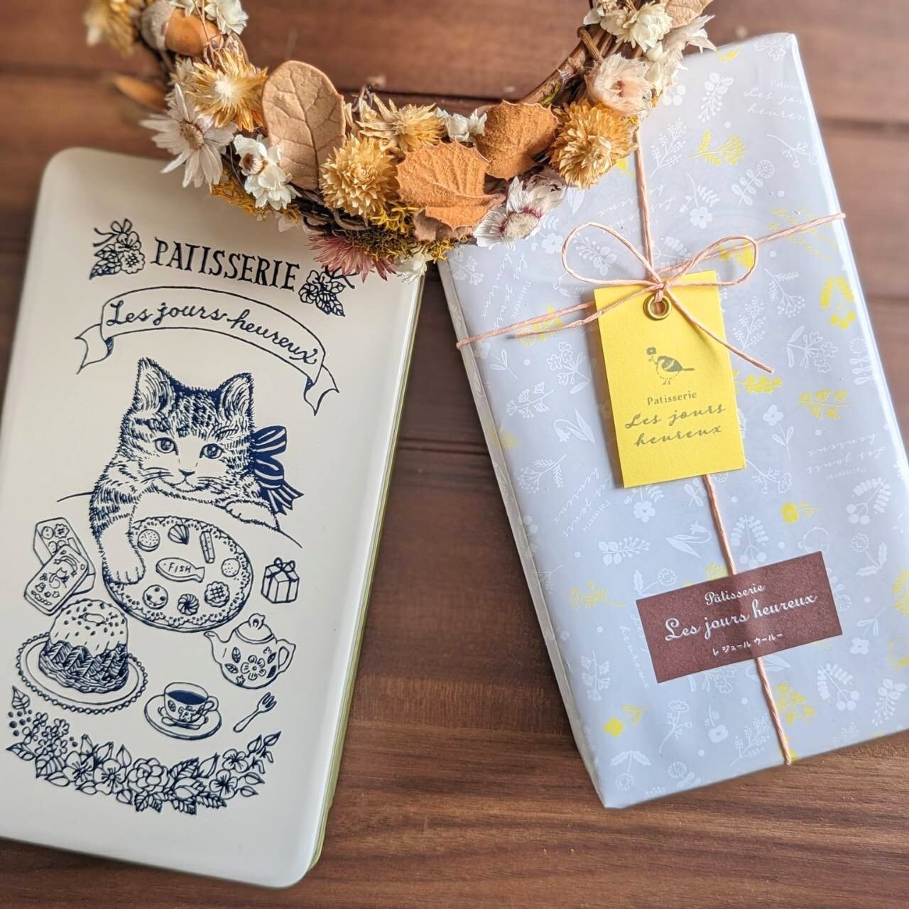 クッキーアソートねこ缶とねこBagのセット | Patisserie Les jours heureux