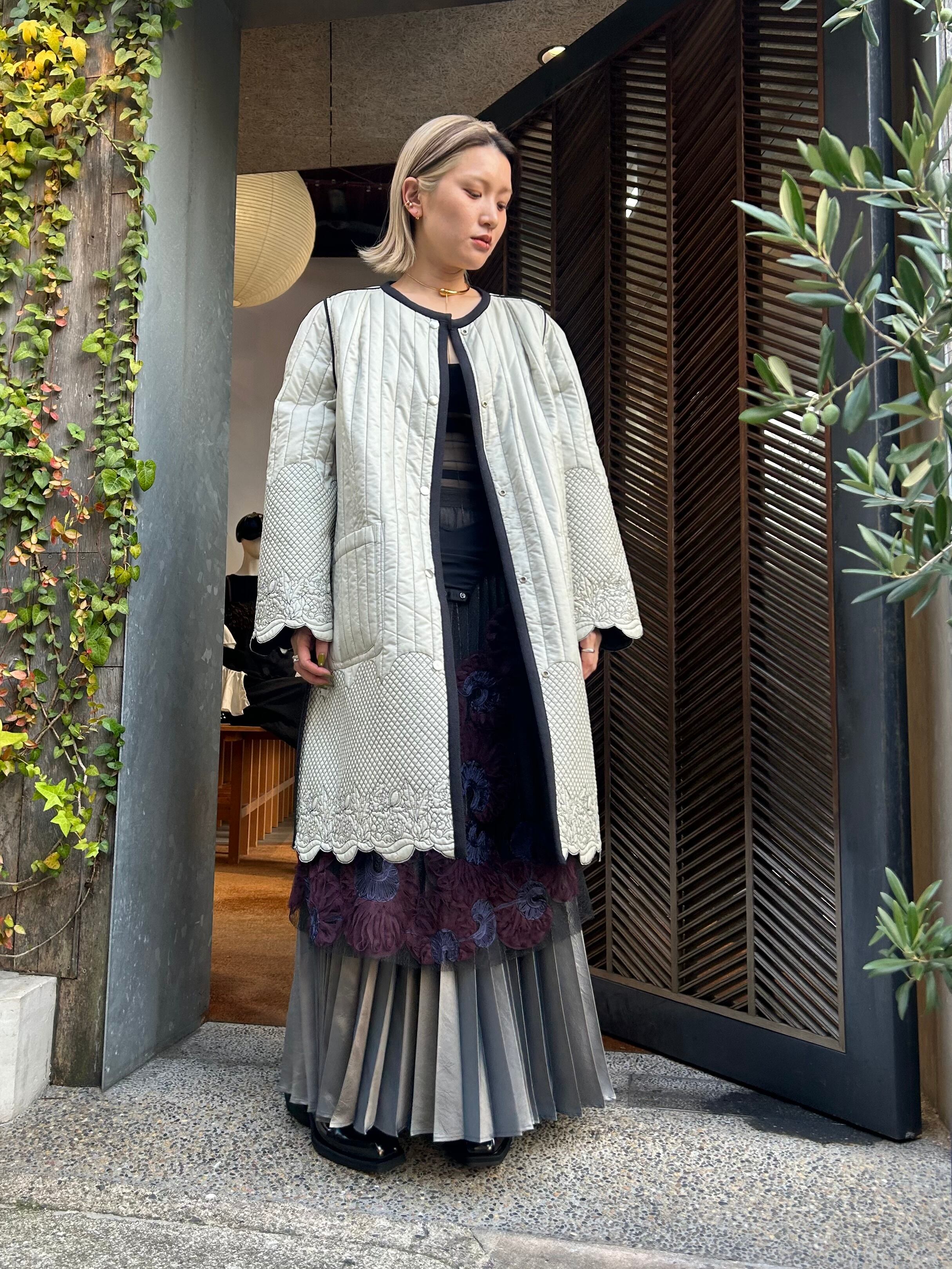 24AW FUMIE TANAKA mix quilt rever co 1