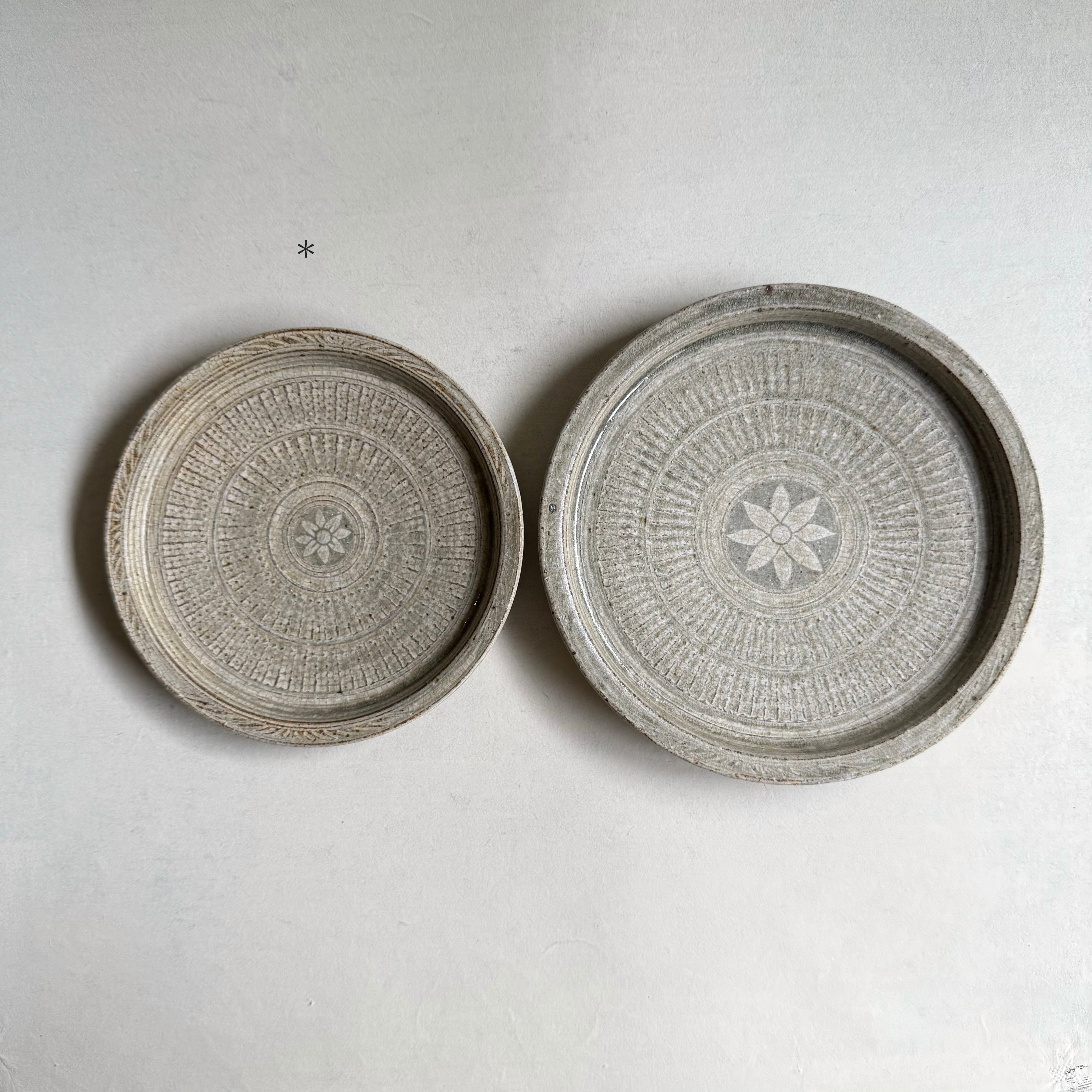 叶谷真一郎 6.5寸鍔皿 三島 | gallery 一白