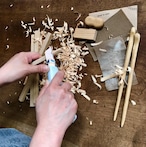 マイお箸を手作りできる 手作りキット CHOPSTICKS WHITTLING DIY KIT