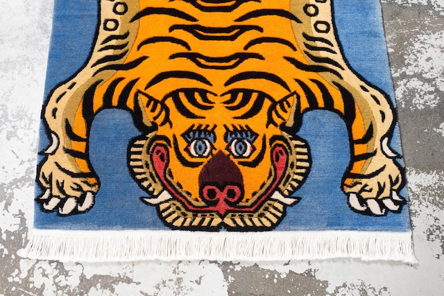 Tibetan Tiger Rug 《Sサイズ•ウール183》チベタンタイガーラグ