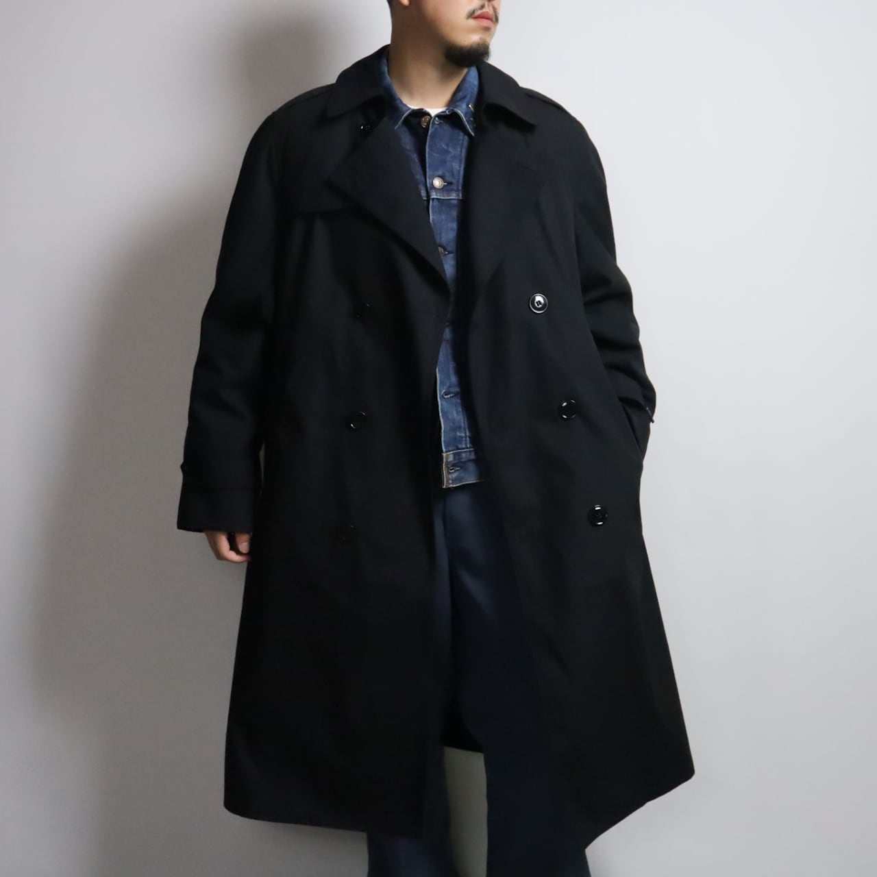 DEAD STOCK】U.S.NAVY TRENCH COAT WITH LINER 米軍 トレンチコート 