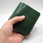 2つ折り財布　グリーン