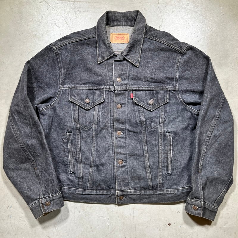 80's ~ Levi's 70506-0259 リーバイス ブラックデニムジャケット