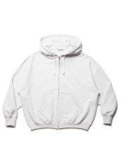 Heavy Oz Sweat Full Zip Hoodie - Ash Gray -