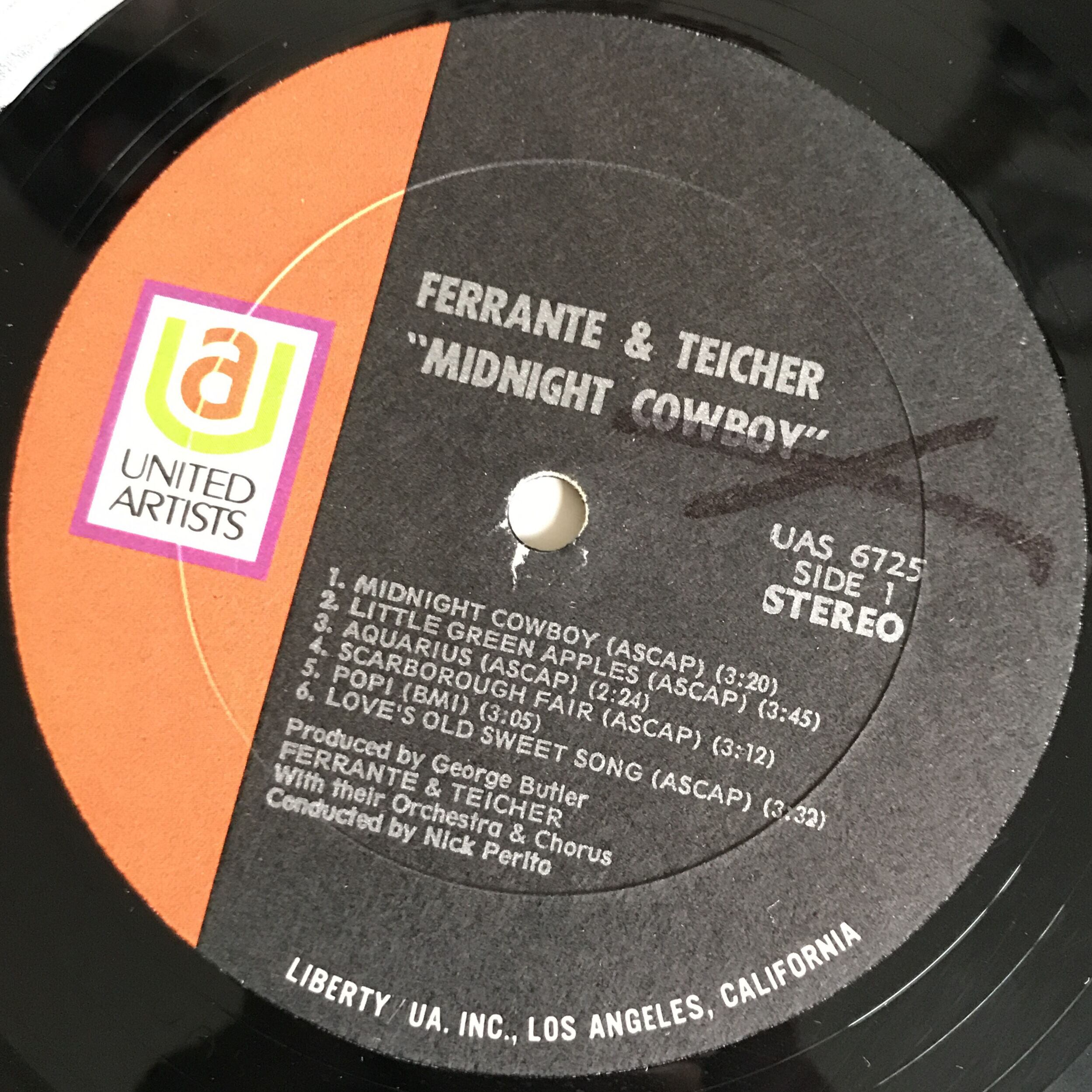 Ferrante & Teicher Midnight Cowboy goodolddays