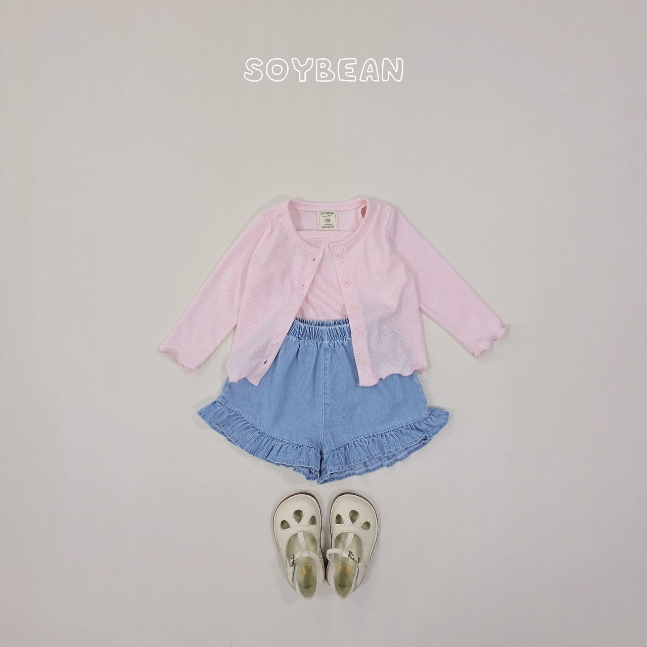 【取寄/韓国直送】SOYBEAN 26/SM デニムフリルパンツ｜夏服｜韓国子供服