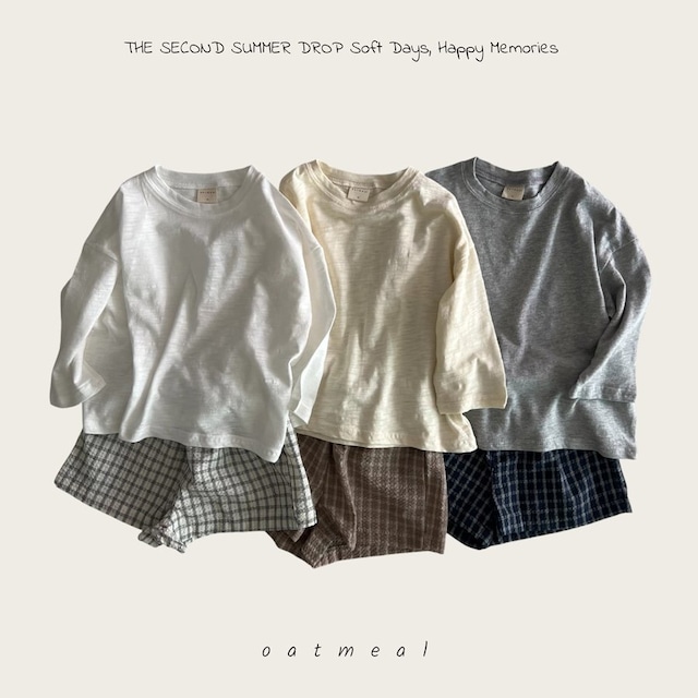 〘予約〙oatmeal / Mane set