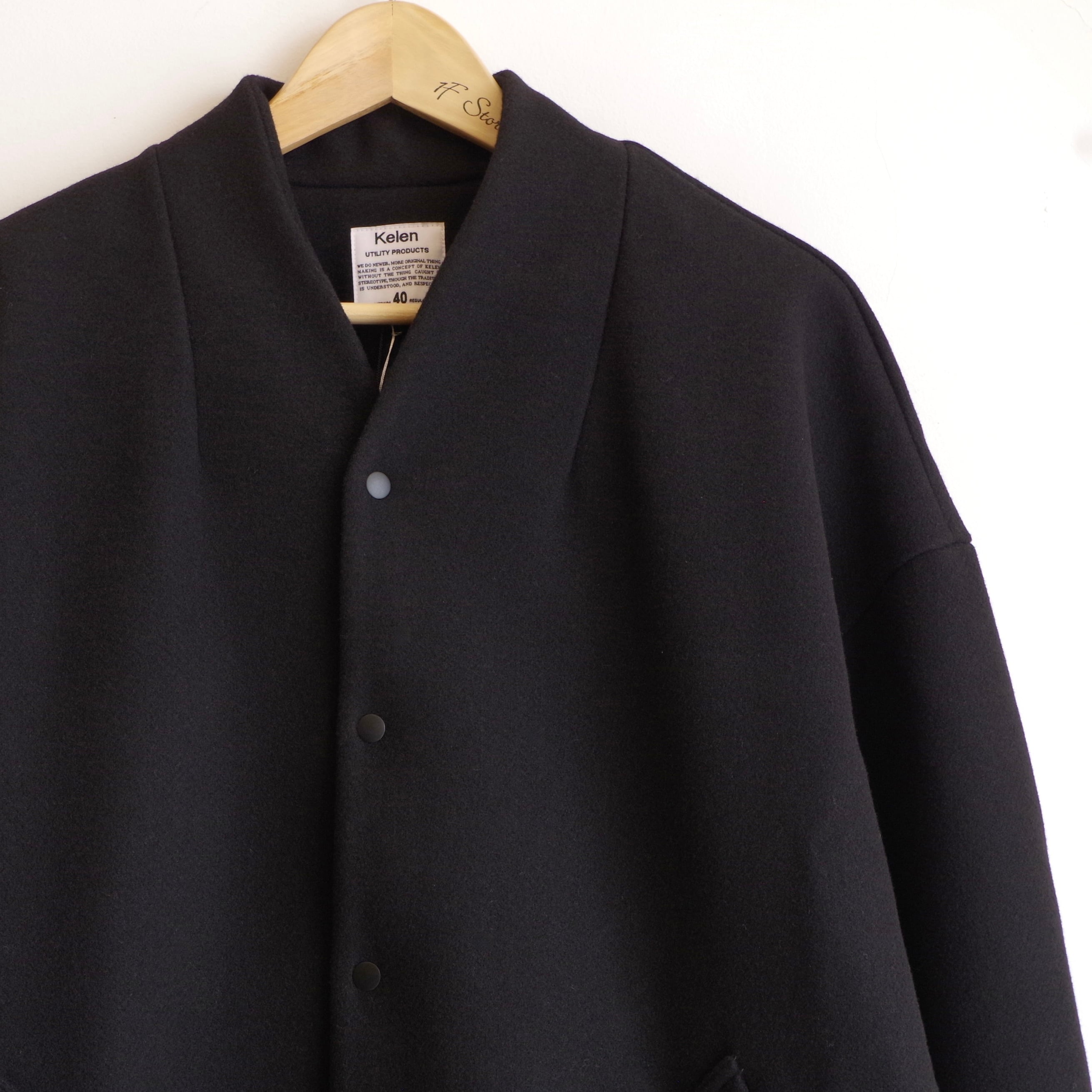 kelen NO COLLAR EGG JACKET 