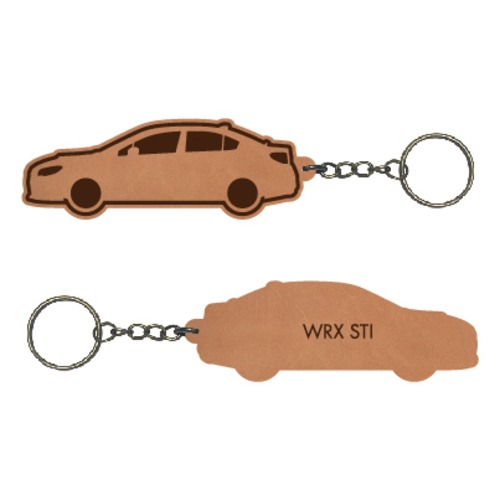 WRX STI【VAB系】レザーキーホルダー