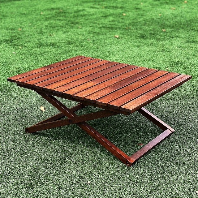 High & Low Wood Table