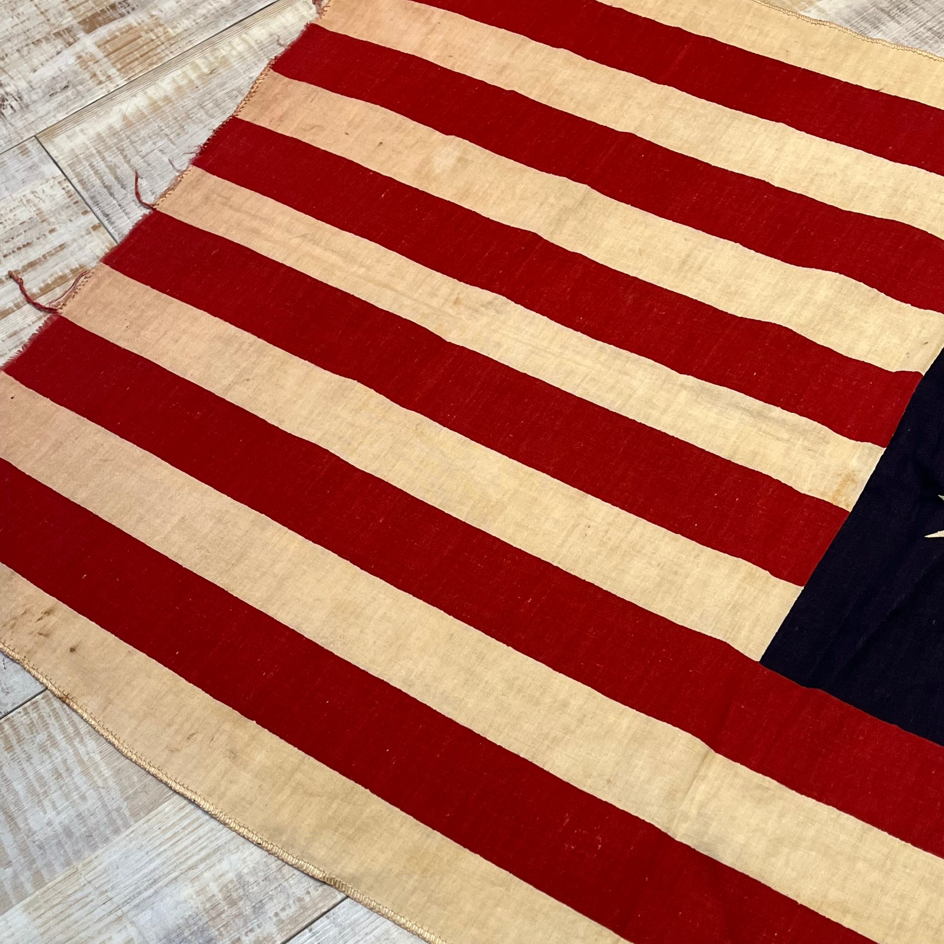 70年代 13Star American Cotton Flag ベニントンフラッグ アメリカ